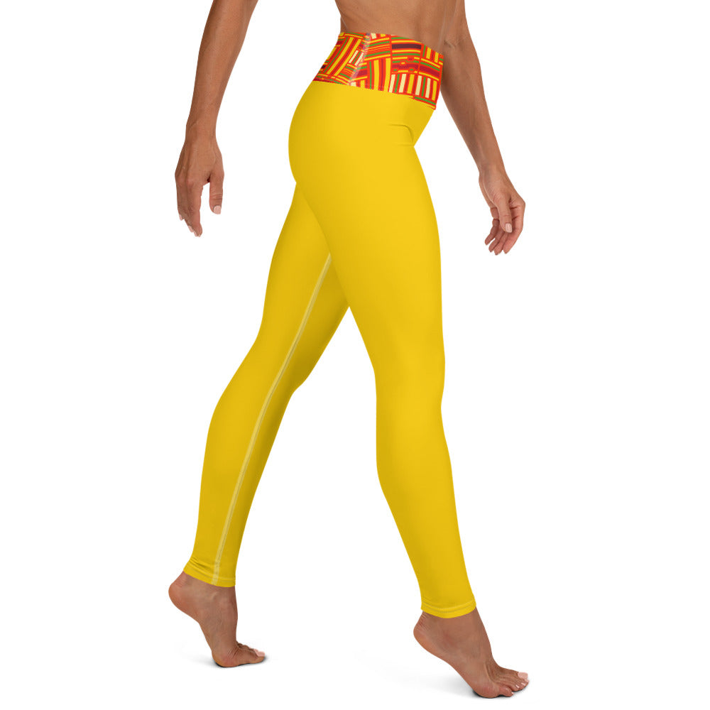 SixTriple8 Women's Moisture-Wicking, Four-Way Stretch Yellow
