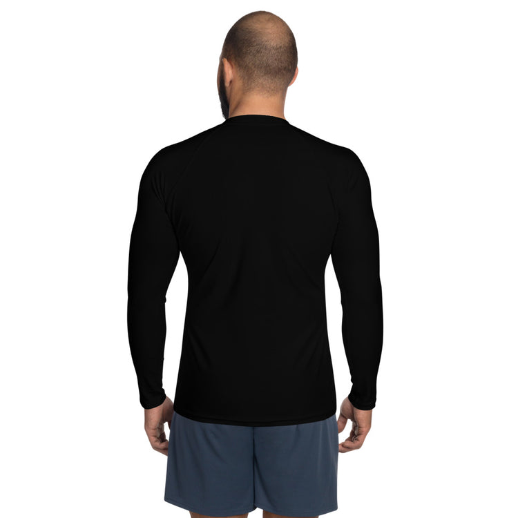 Men's Long-Sleeve Four-Way Stretch Rash Guard