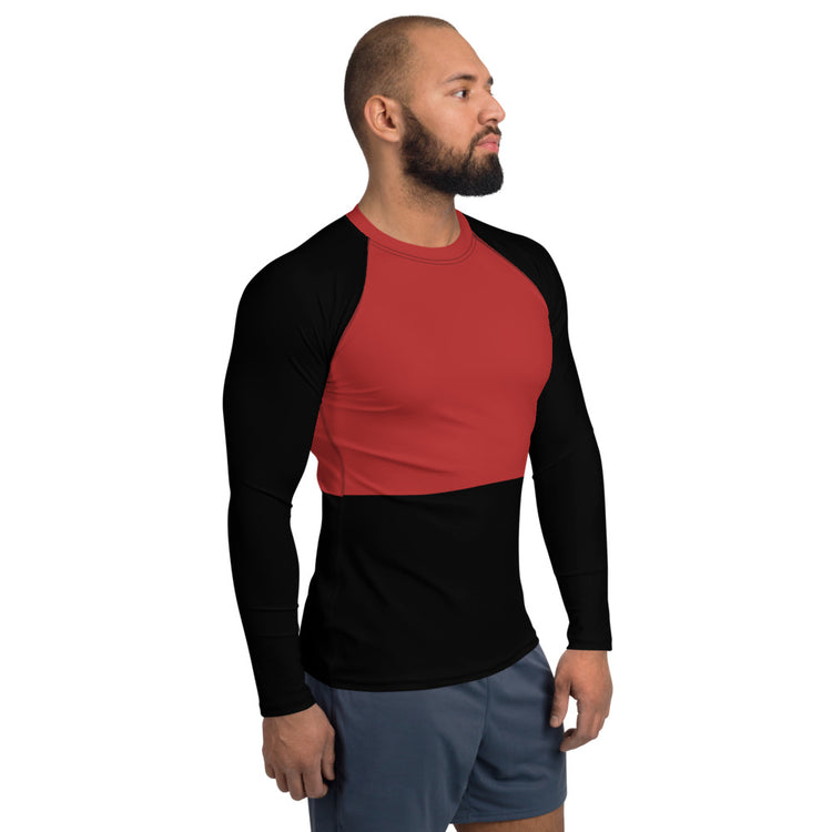 Men's Long-Sleeve Four-Way Stretch Rash Guard